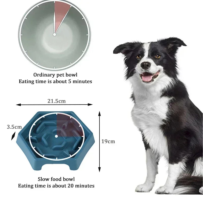 GoodPawls Anti-Choking Slow Feeder Dog Bowl