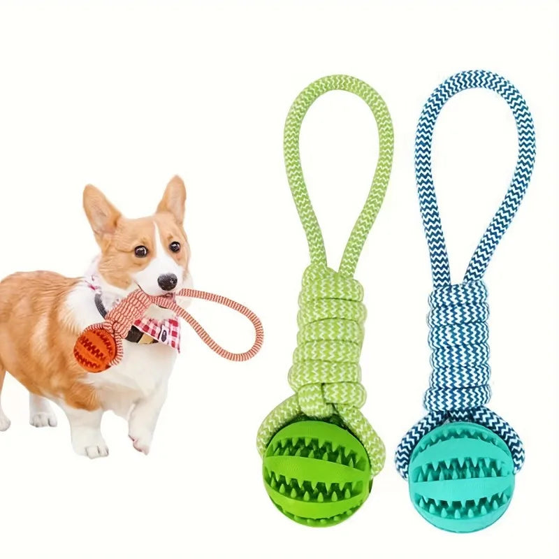 GoodPawls Braided Rope Pet Chew Toy Ball