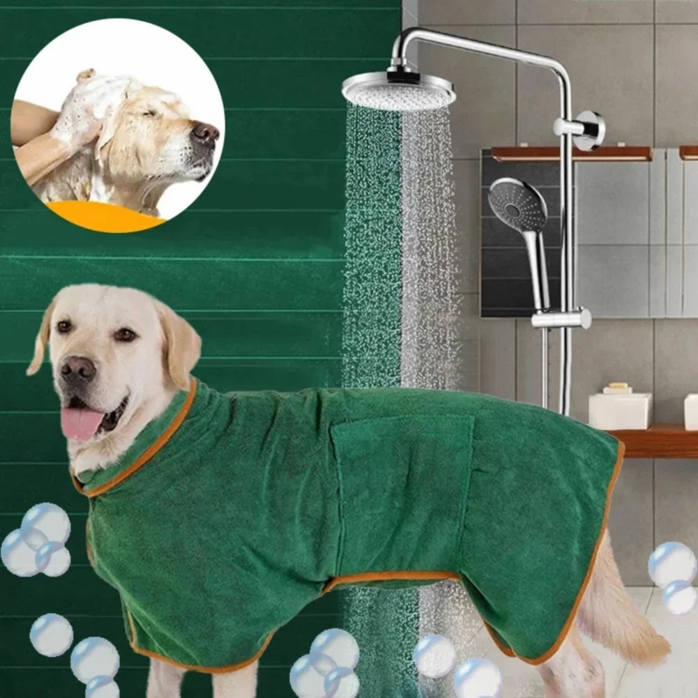 GoodPawls Quick-Dry Absorbent Towel Robe