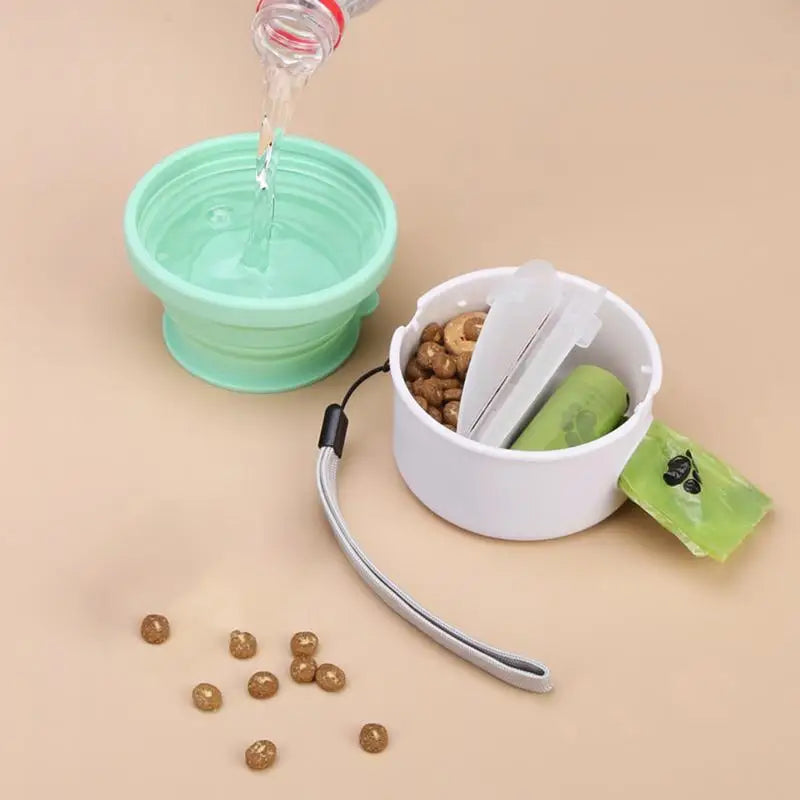 GoodPawls Portable Folding Dog Bowl