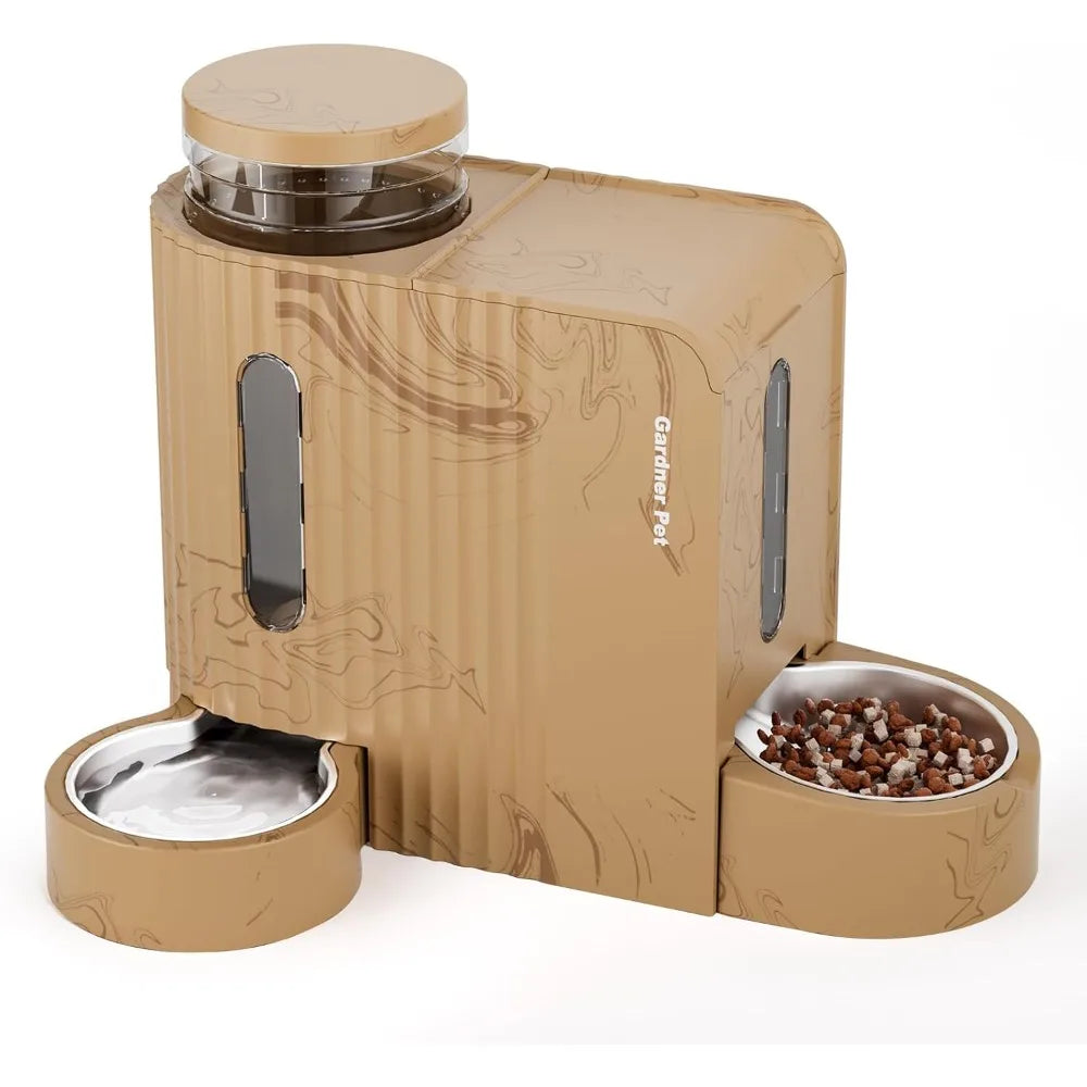 GoodPawls Gravity Automatic Pet Feeder and Water Dispenser Set