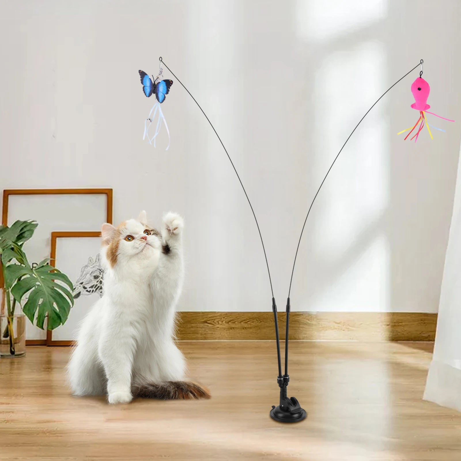 GoodPawls Rotatable Hummingbird Cat Teaser Toy