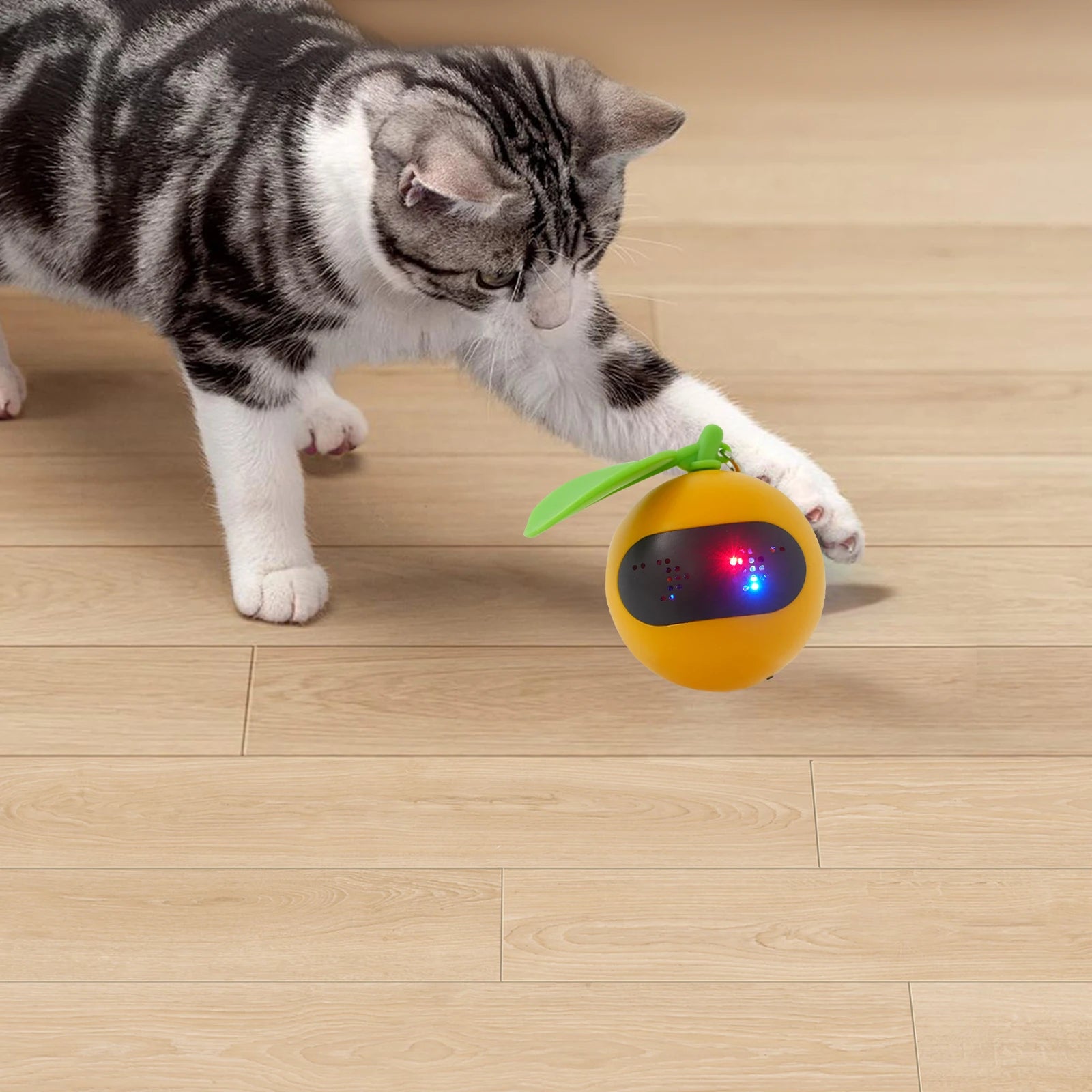 GoodPawls Automatic Rolling Electric Cat Toy Ball